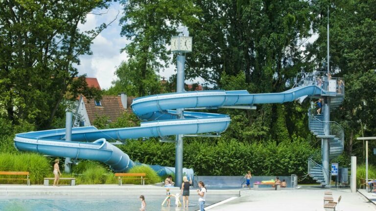 Rutsche im Wellenbad Gleisdorf